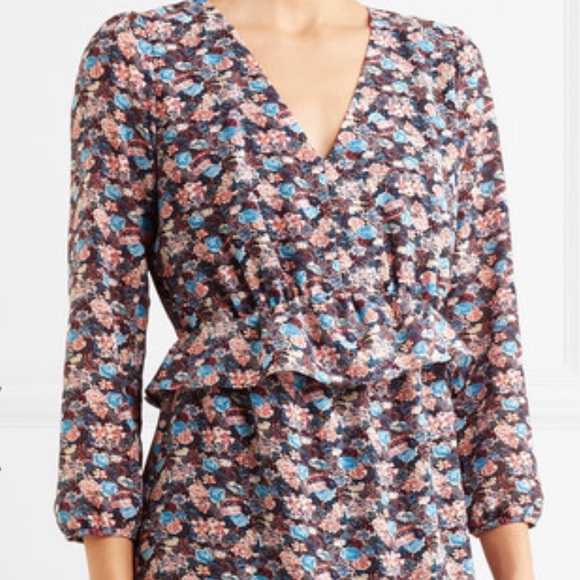 ⭐️NEW⭐️J Crew Floral Dress with Ruffle - Picture 3 of 7